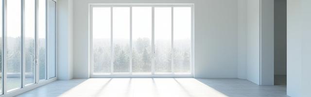 Cleaned construction site, dust-free and ready for occupation, highlighting post-construction cleaning.